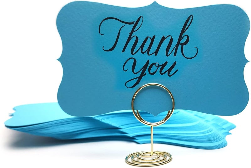 PPAPPAPPIYO 3x5 index card/Set of 72 Blank index cards 180gsm (BLUE) - Image 4